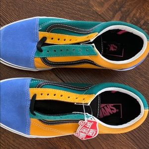 BRAND NEW Colorblock Vans